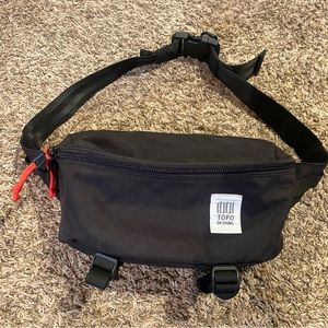Topo Designs Hip Pack Classic, Black (out of production!)